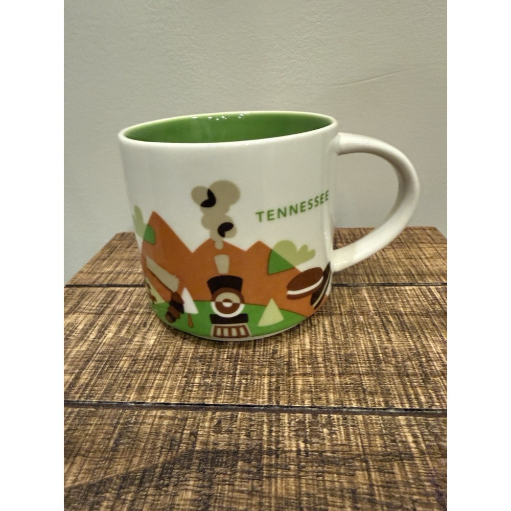 Starbucks Tennessee You Are Here Series Collection 2014 14oz Coffee Tea Mug Cup